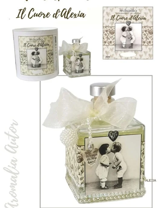 namų kvapas Mikado IL Coure D Alexia Lino Blanco