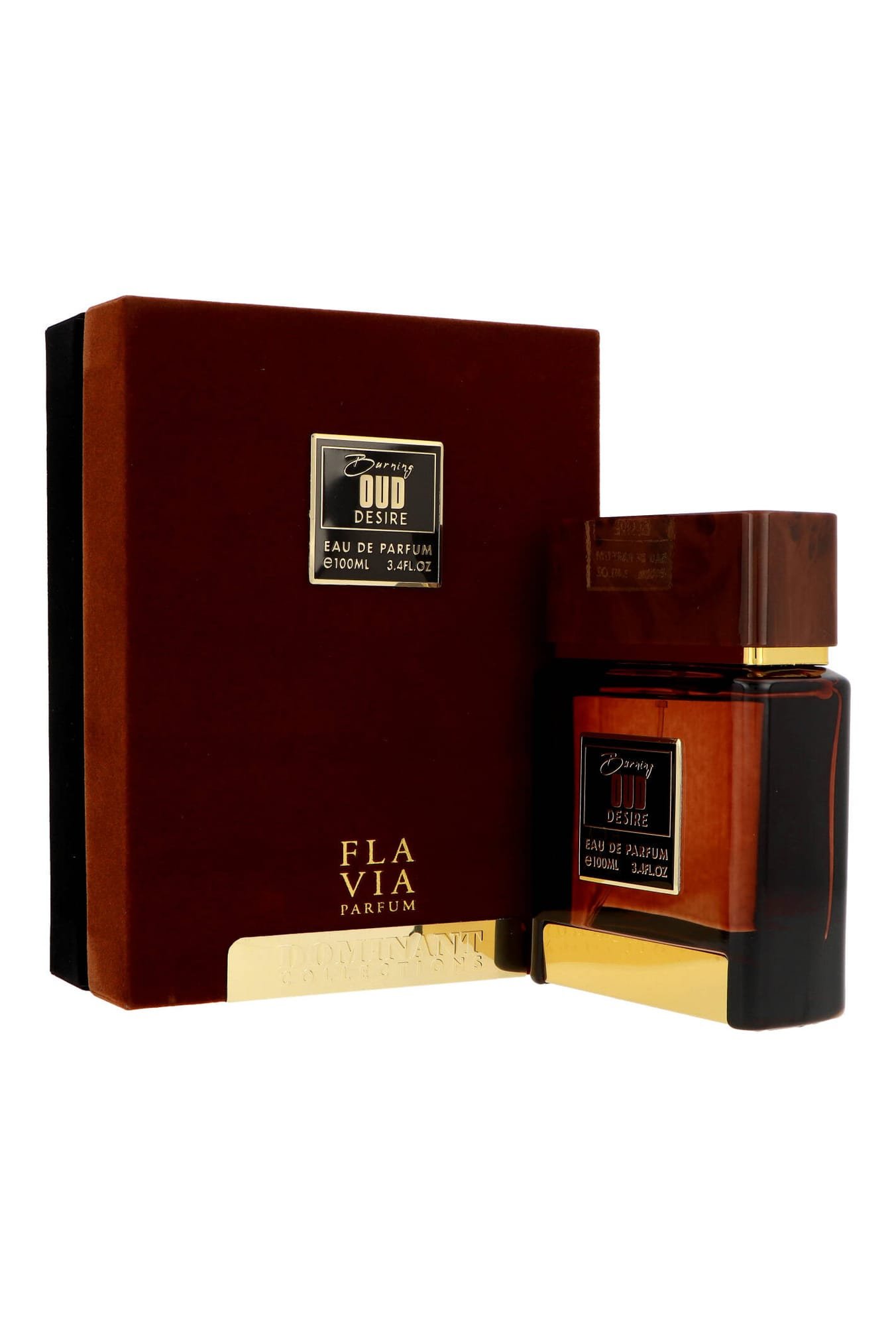 Flavia Oud Desire parfumuotas vanduo 100 ml su dėžute – prabangūs rytietiški kvepalai vyrams ir moterims