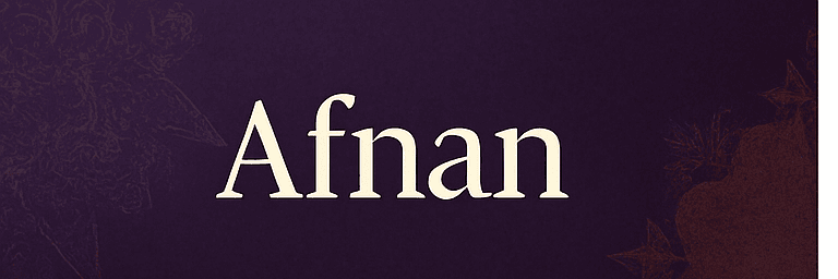 afnan logotipas kvepalu