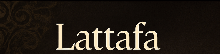 Lattafa kvepalų gamintojo logotipas