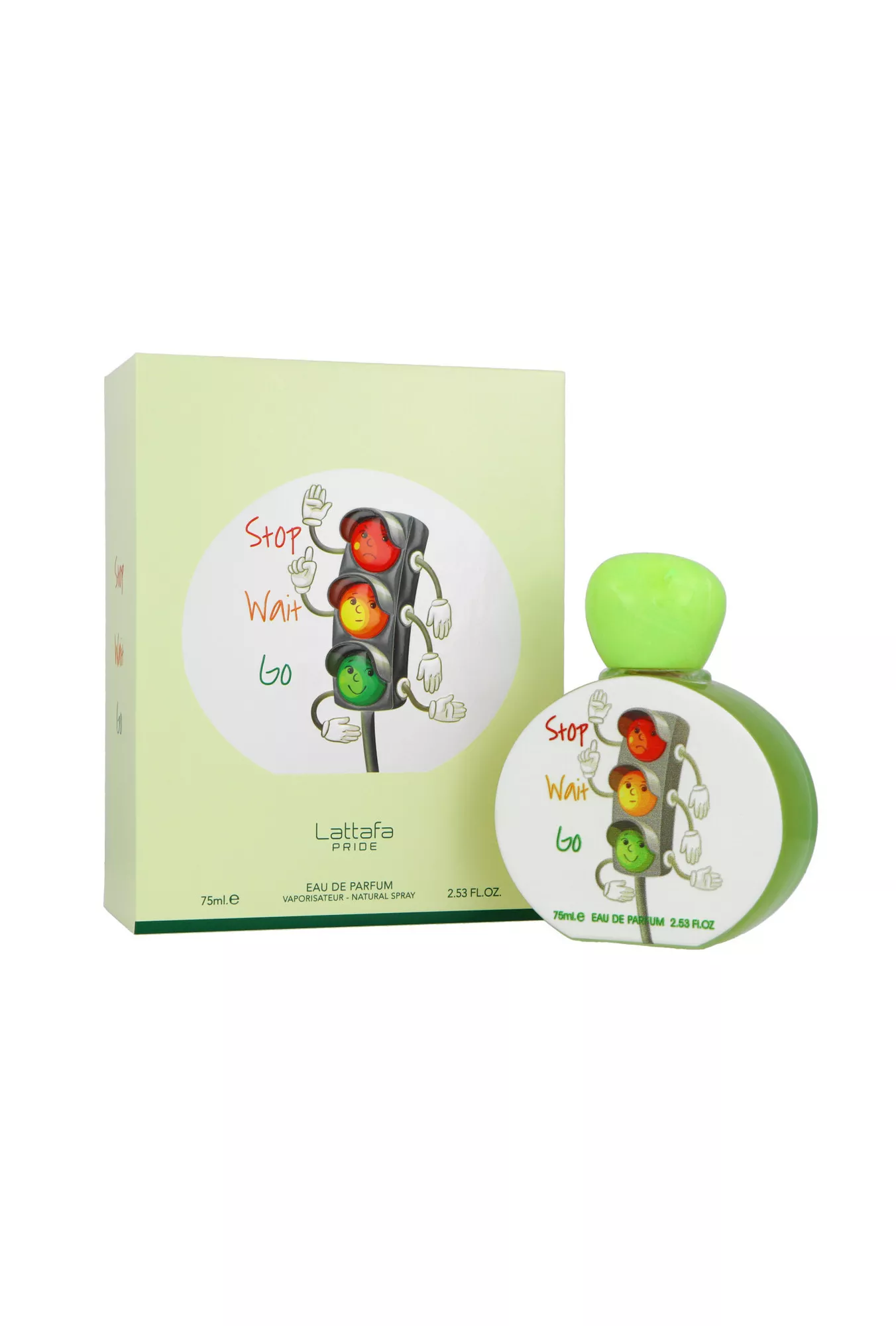 Lattafa Pride Stop Wait Go For Kids EDP 75ml – vaikiški kvepalai su vaisių ir gėlių natomis