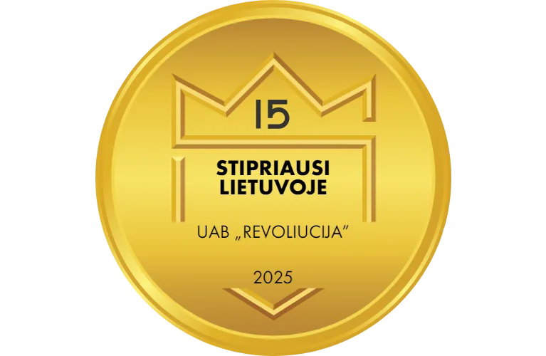uab revoliucija stipriausi lietuvoje apdovanojimas