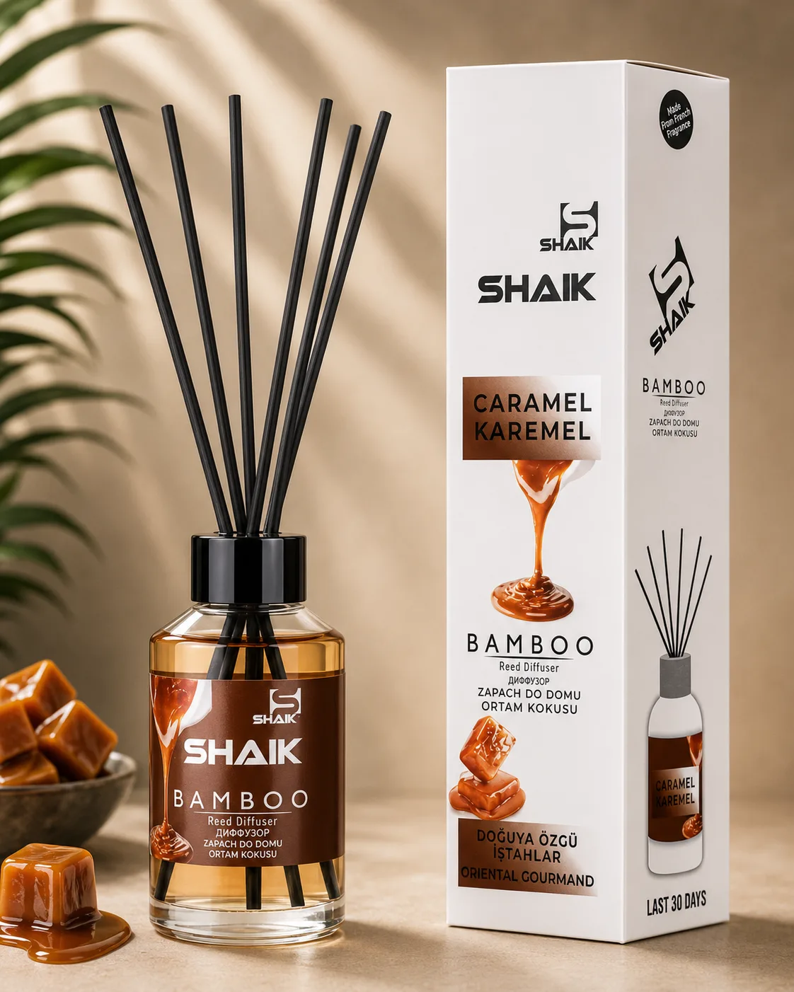 shaik 115ml namų kvapas karamelė