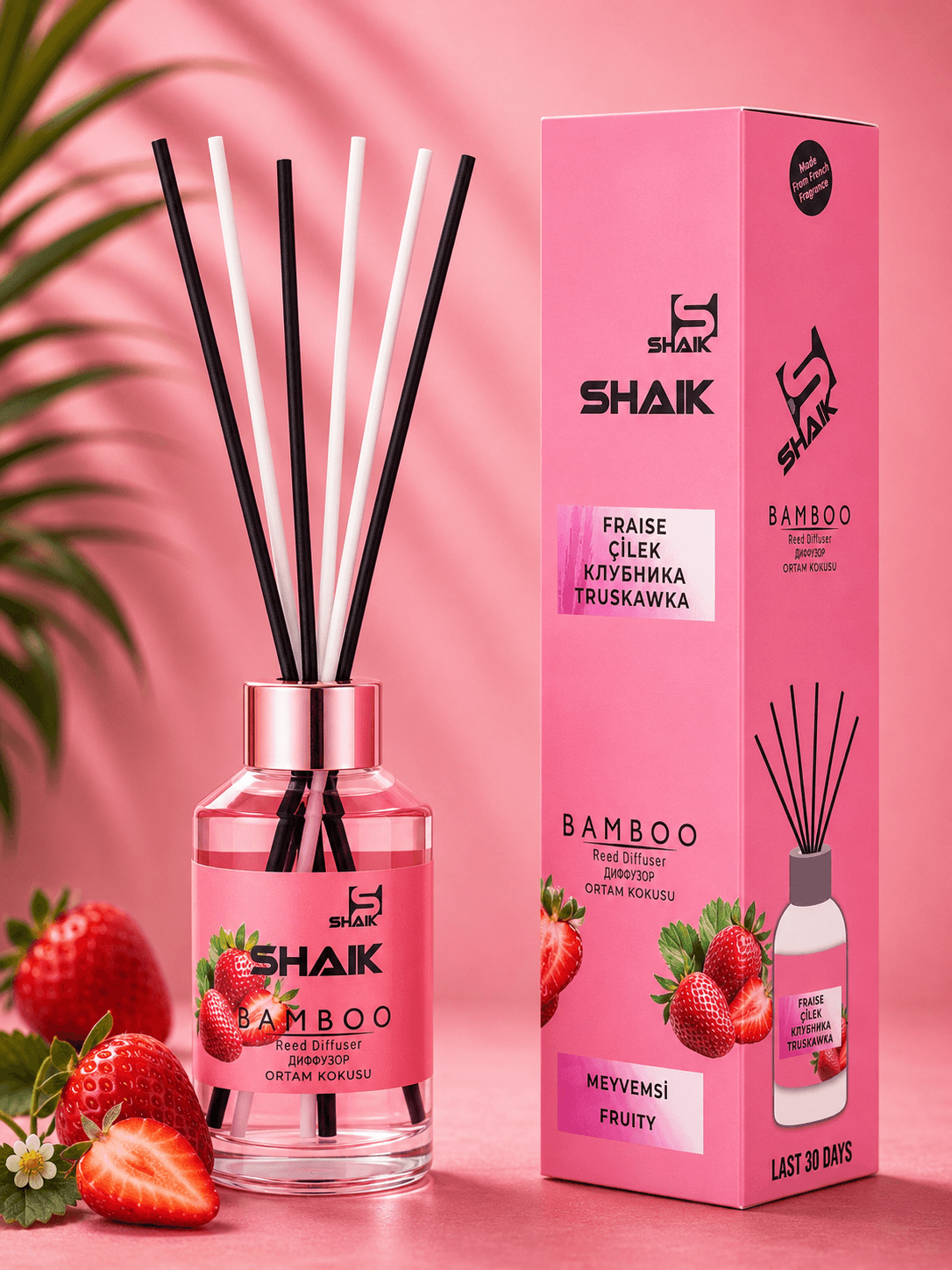 shaik 115ml namų kvapas braškė