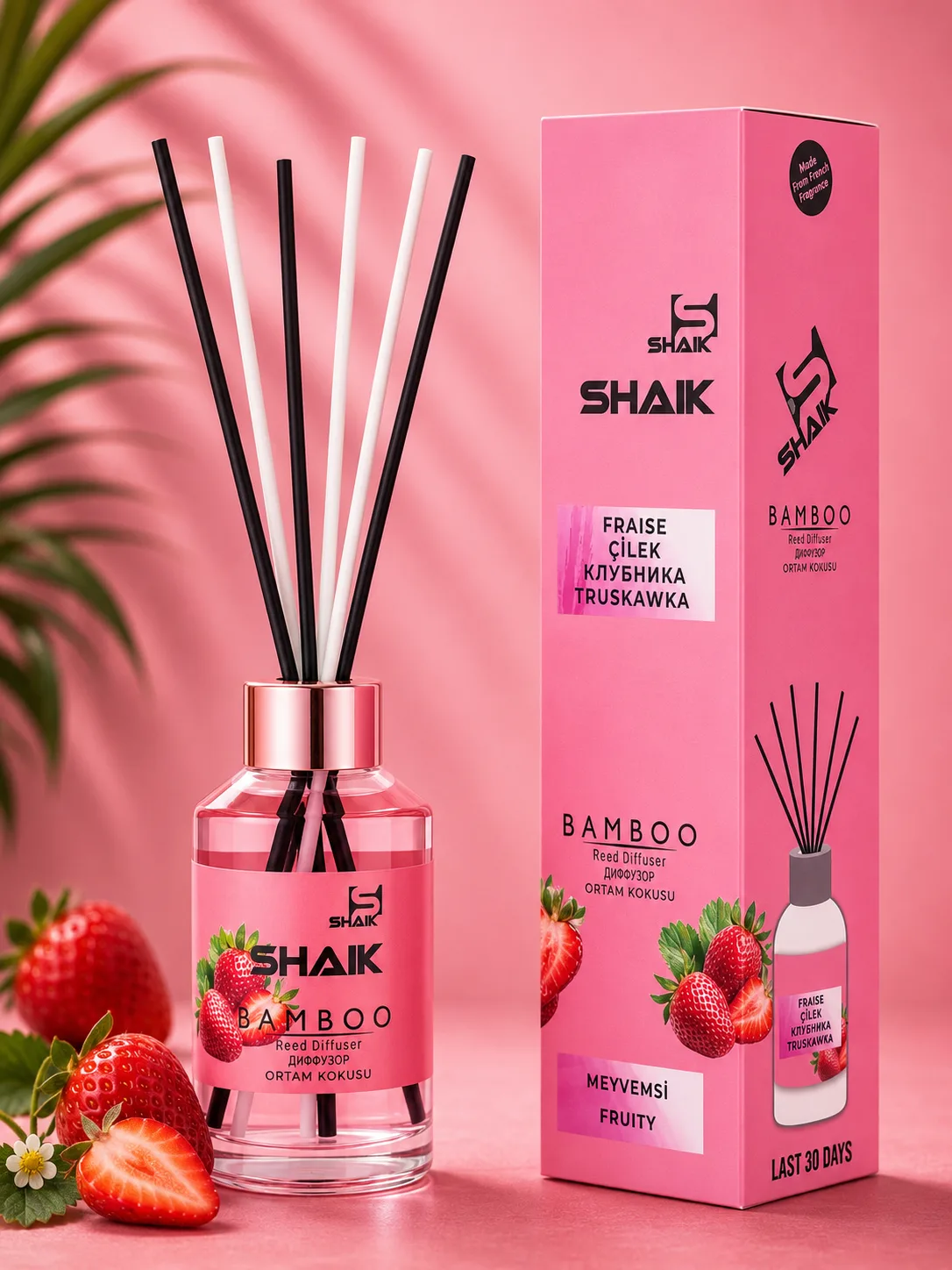 shaik 115ml namų kvapas braškė