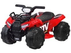 QUAD akumaliotorinis vaikiškas raudonas