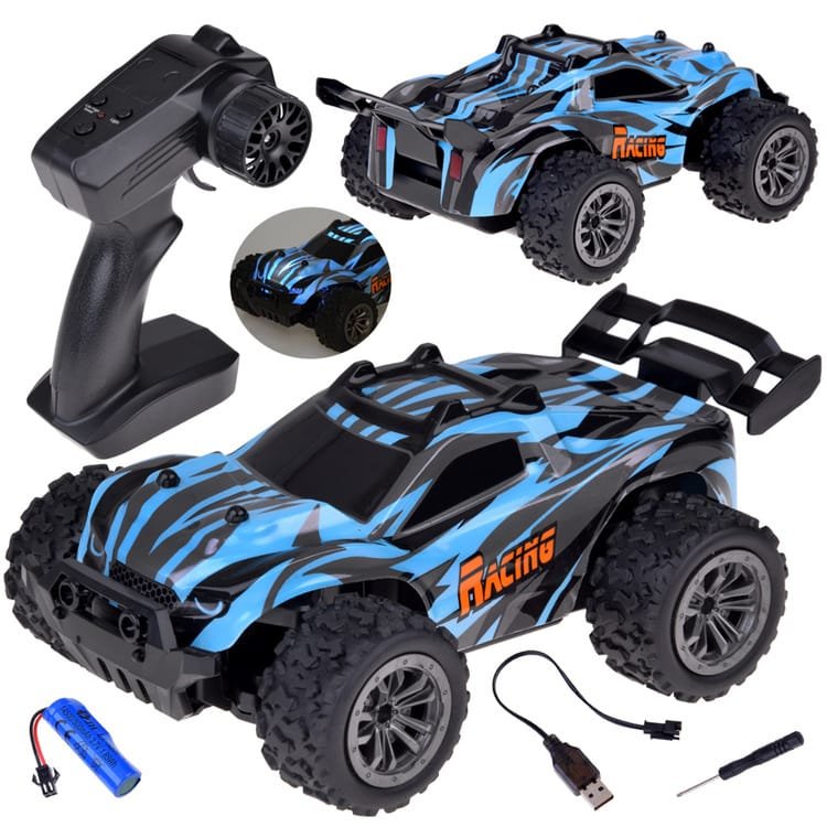 Nuotoliniu būdu valdomas automobilis RAPID MONSTER su nuotoline valdymo pultu + apšvietimu RC0682