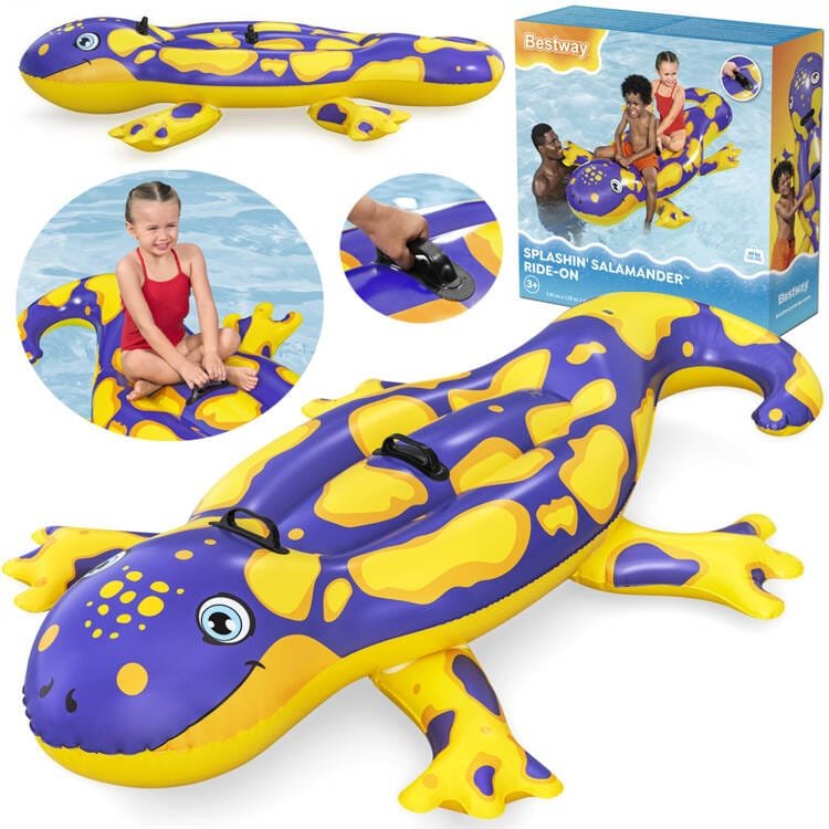 Bestway pripučiamas čiužinys SALAMANDRA driežas 2 asmenims 60 kg 191x119cm 41502