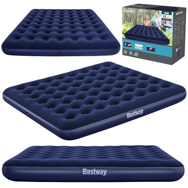 Pripučiamas čiužinys Bestway King 67004, 203x183x22 cm