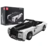 Mould King konstruktorius "White Cabriolet" 1603 detalės Mould King konstruktorius "White Cabriolet" 1603 detalės